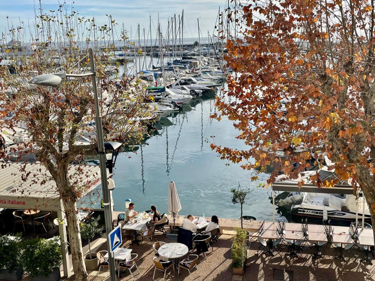 Le Petit Pinson Meerblick Port Golfe-Juan Zewnętrze zdjęcie